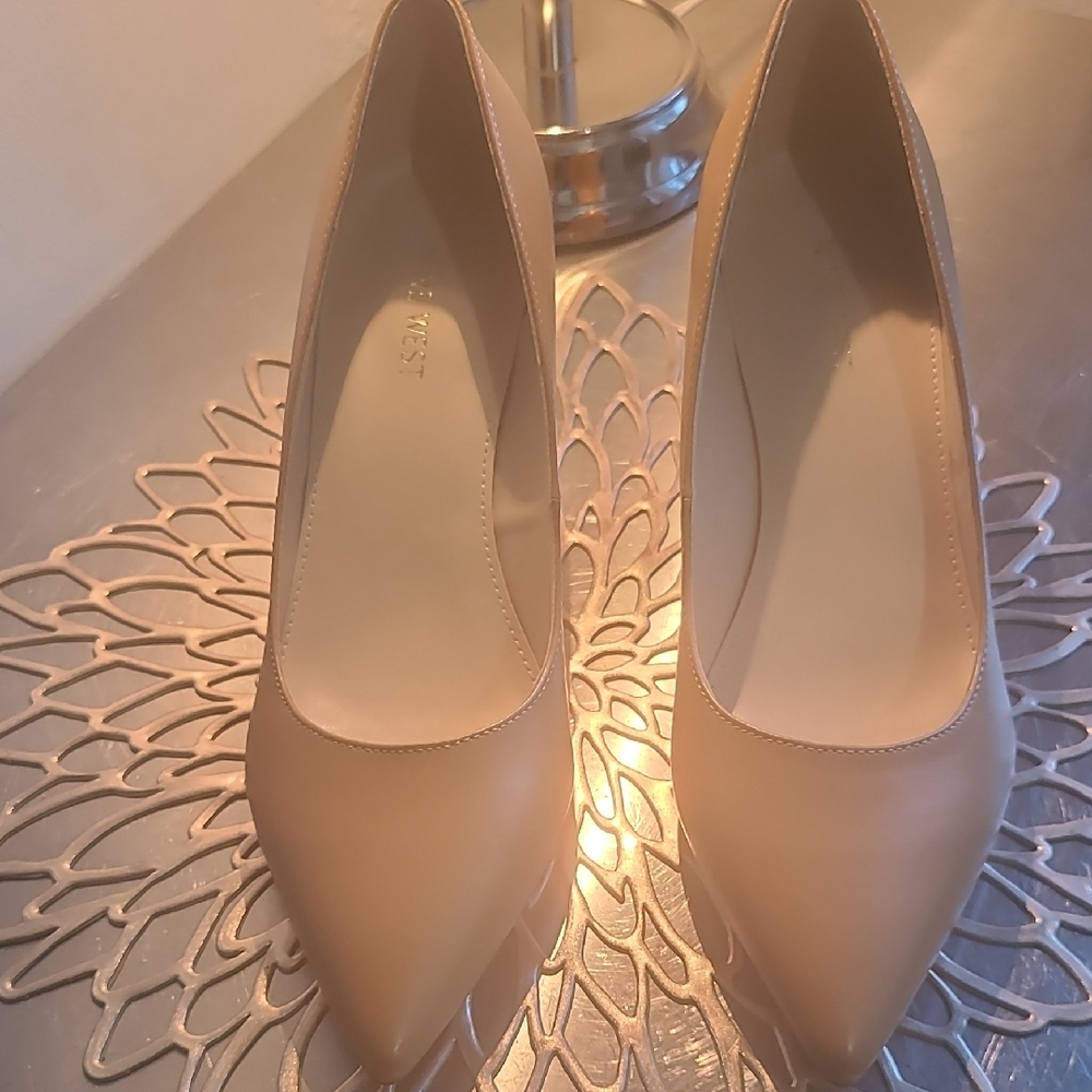 Nine West Classic Beige Heels